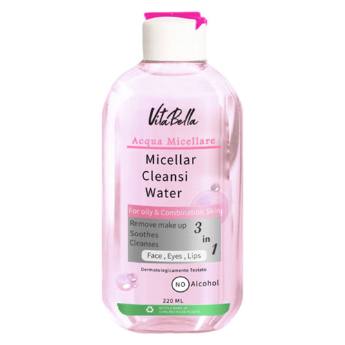میسلار واتر مخصوص پوست چرب و مختلط ویتابلا-vitabella اصل و اورجینال