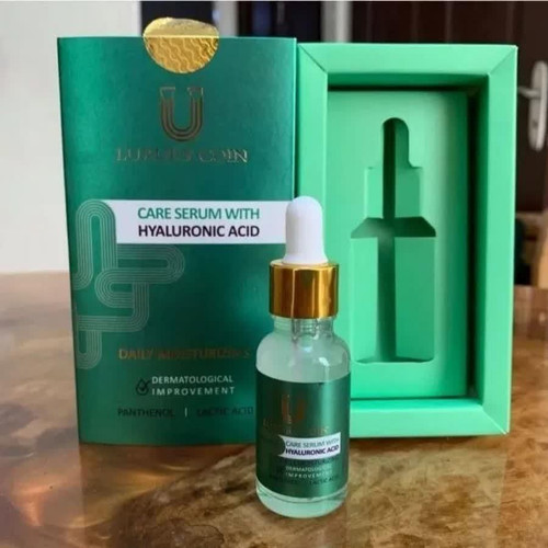 رفع خشکی پوست و اگزما صورت با سرم هیالورونیک اسید لاکچری کوین اصل و اورجینال